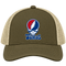 Texas Baseball Stealie Grateful Dead Trucker Cap — Texas Rangers — Moss/Khaki