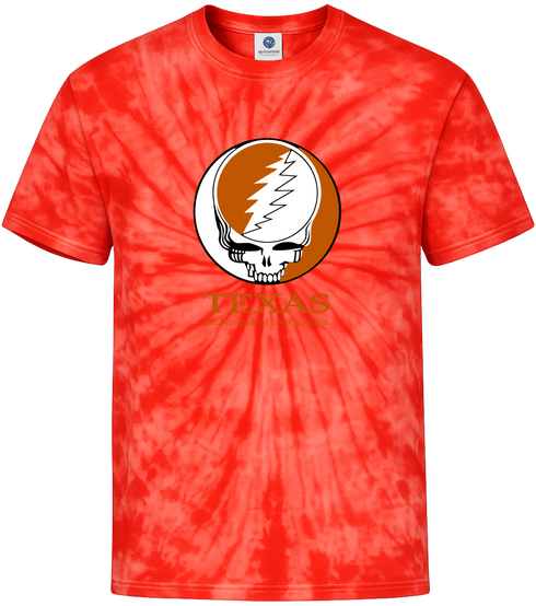 University of Texas Stealie Tie-Dye T-Shirt