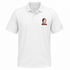 Texas Stealie Premium Unisex Polo — Design: Texas State University — White