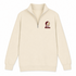 Texas Stealie Premium Unisex Quarter-Zip — Design: Texas State University — Sand