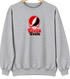 Texas Tech Stealie Premium Unisex Crewneck — Design: Texas Tech — Sport Grey