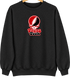 Texas Tech Stealie Premium Unisex Crewneck — Design: Texas Tech — Black