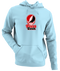 Texas Tech Stealie Premium Unisex Hoodie — Design: Texas Tech — Light Blue