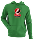 Texas Tech Stealie Premium Unisex Hoodie — Design: Texas Tech — Irish Green
