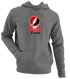 Texas Tech Stealie Premium Unisex Hoodie — Design: Texas Tech — Charcoal