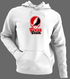 Texas Tech Stealie Premium Unisex Hoodie — Design: Texas Tech — White/Grey