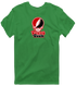 Texas Tech Stealie Premium Unisex T-Shirt — Design: Texas Tech — Irish Green