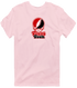 Texas Tech Stealie Premium Unisex T-Shirt — Design: Texas Tech — Light Pink