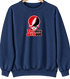 The New School Stealie Premium Unisex Crewneck — Design: The New School — Navy