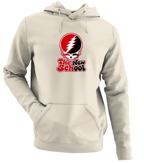 The New School Stealie Premium Unisex Hoodie — Design: The New School — Sand