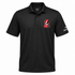 The New School Stealie Premium Unisex Polo — Design: The New School — Black