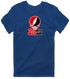 The New School Stealie Premium Unisex T-Shirt — Design: The New School — Navy