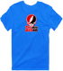 The New School Stealie Premium Unisex T-Shirt — Design: The New School — Royal