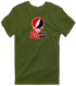 The New School Stealie Premium Unisex T-Shirt — Design: The New School — Military Green