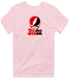 The New School Stealie Premium Unisex T-Shirt — Design: The New School — Light Pink