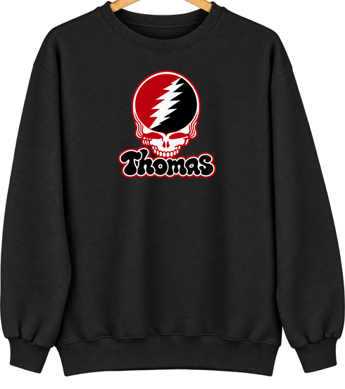Thomas Stealie Premium Unisex Crewneck — Black