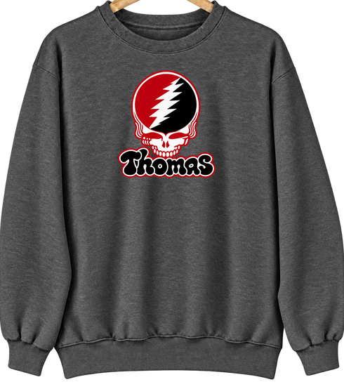 Thomas Stealie Premium Unisex Crewneck — Dark Heather