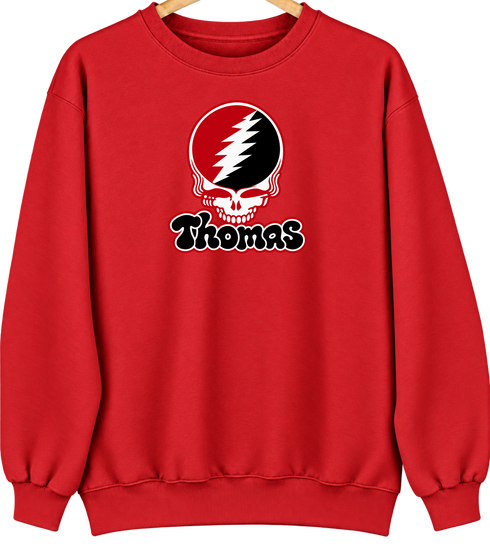 Thomas Stealie Premium Unisex Crewneck — Red