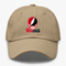Thomas Stealie Premium Unisex Dad Hat — Design: Thomas College — Khaki