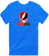 Thomas Stealie Premium Unisex T-Shirt — Design: Thomas College — Royal