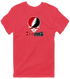 Thomas Stealie Premium Unisex T-Shirt — Design: Thomas College — Heather Red