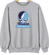 Thomas Jefferson Stealie Premium Unisex Crewneck — Design: Thomas Jefferson University — Sport Grey