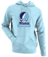 Thomas Jefferson Stealie Premium Unisex Hoodie — Design: Thomas Jefferson University — Light Blue