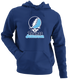 Thomas Jefferson Stealie Premium Unisex Hoodie — Design: Thomas Jefferson University — Navy