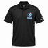 Thomas Jefferson Stealie Premium Unisex Polo — Design: Thomas Jefferson University — Black