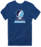Thomas Jefferson Stealie Premium Unisex T-Shirt — Design: Thomas Jefferson University — Navy