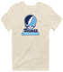 Thomas Jefferson Stealie Premium Unisex T-Shirt — Design: Thomas Jefferson University — Sand