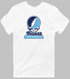 Thomas Jefferson Stealie Premium Unisex T-Shirt — Design: Thomas Jefferson University — White