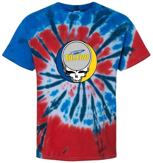 University of Toledo Stealie Tie-Dye T-Shirt