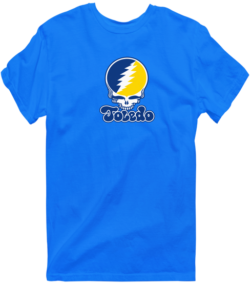 Toledo Stealie Premium Unisex T-Shirt — Design: Toledo University of — Royal