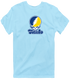 Toledo Stealie Premium Unisex T-Shirt — Design: Toledo University of — Light Blue