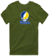 Toledo Stealie Premium Unisex T-Shirt — Design: Toledo University of — Military Green