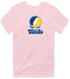 Toledo Stealie Premium Unisex T-Shirt — Design: Toledo University of — Light Pink