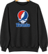 Toronto Baseball Stealie Grateful Dead Crewneck — Toronto Blue Jays — Black