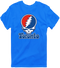 Toronto Baseball Stealie Grateful Dead T-Shirt — Toronto Blue Jays — Royal