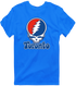 Toronto Baseball Stealie Grateful Dead T-Shirt — Toronto Blue Jays — Royal