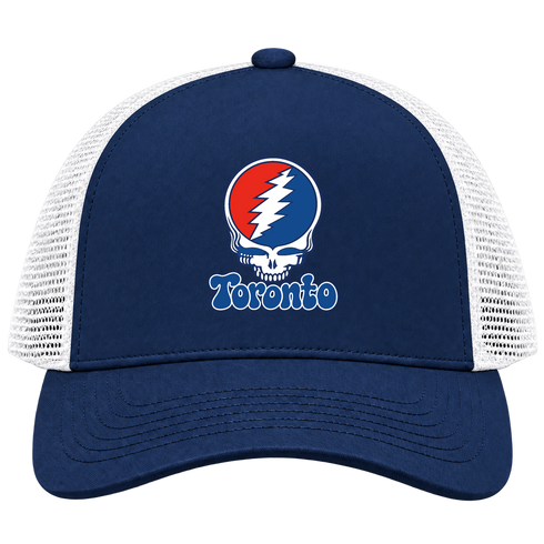 Toronto Baseball Stealie Grateful Dead Trucker Cap — Toronto Blue Jays — Navy/White