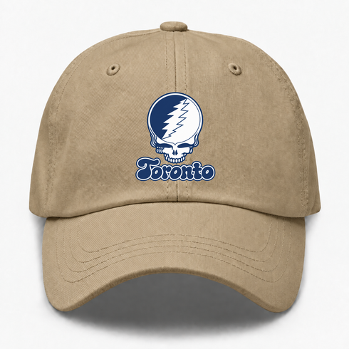Toronto Stealie Premium Unisex Dad Hat — Design: Toronto University of — Khaki