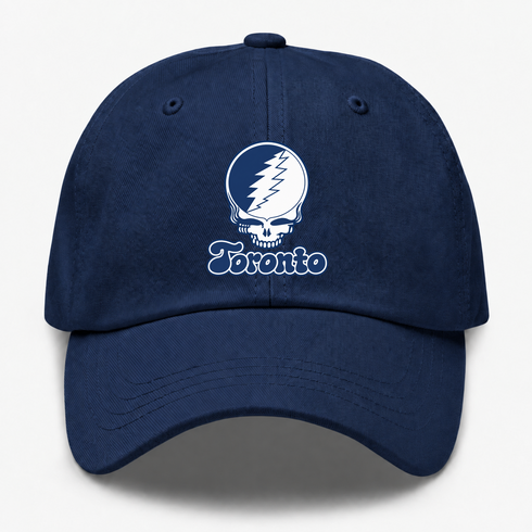 Toronto Stealie Premium Unisex Dad Hat — Design: Toronto University of — Navy