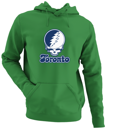 Toronto Stealie Premium Unisex Hoodie — Design: Toronto University of — Irish Green
