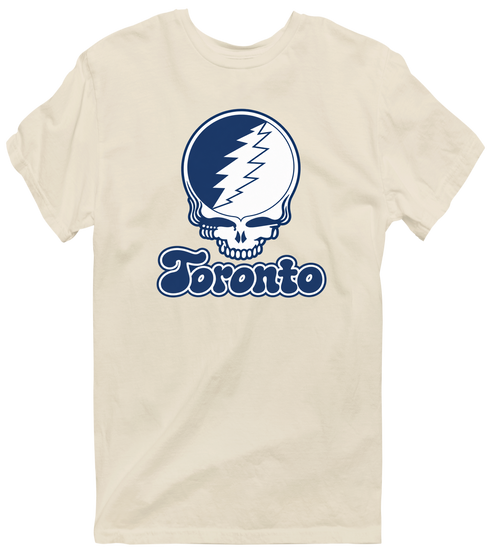 Toronto Stealie Premium Unisex T-Shirt — Design: Toronto University of — Sand