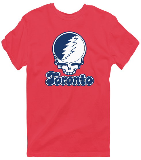 Toronto Stealie Premium Unisex T-Shirt — Design: Toronto University of — Heather Red