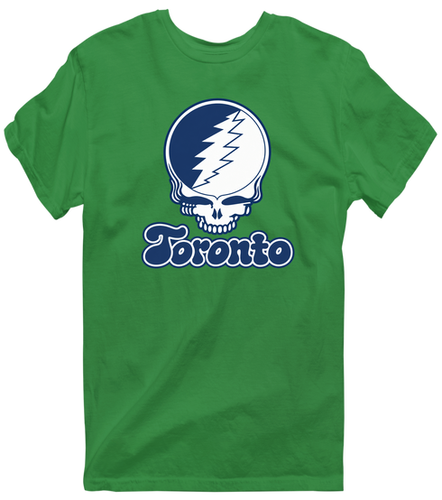Toronto Stealie Premium Unisex T-Shirt — Design: Toronto University of — Irish Green