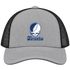 Toronto Stealie Premium Unisex Trucker Cap — Design: Toronto University of — Heather Grey/Black