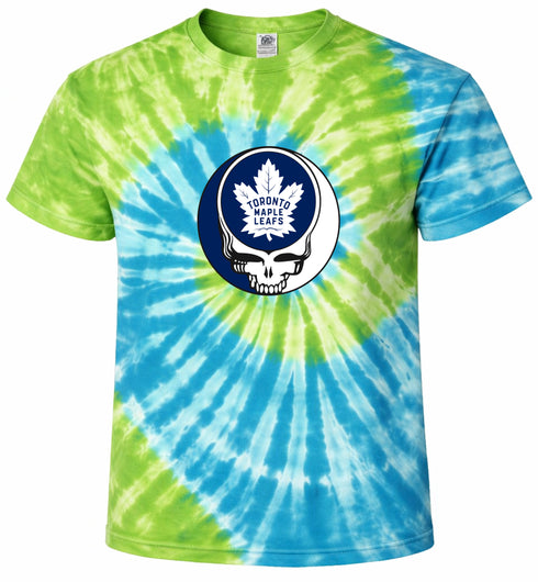 Toronto Maple Leafs Stealie Tie-Dye T-Shirt