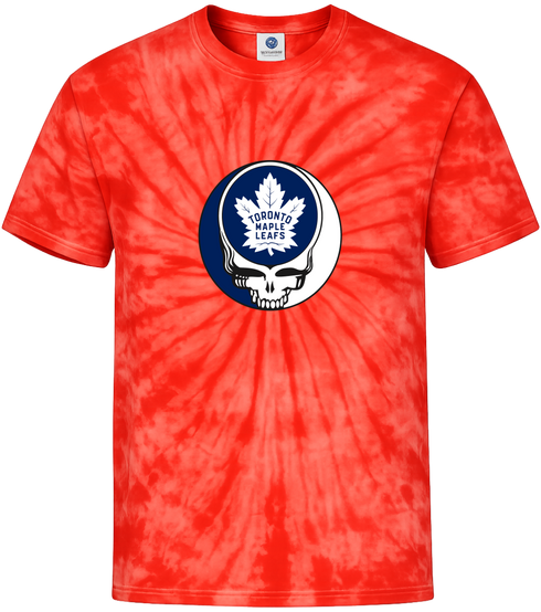 Toronto Maple Leafs Stealie Tie-Dye T-Shirt